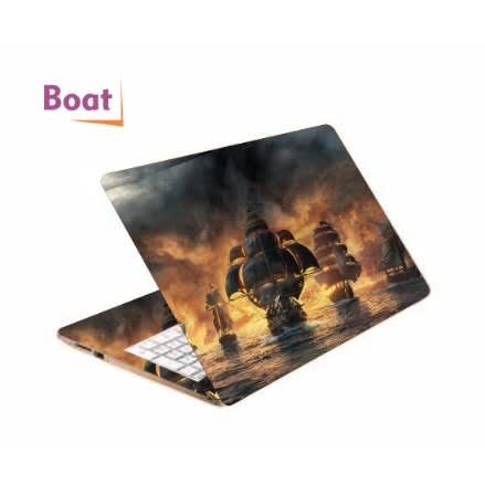 Pirate of the Caribbean Boat Laptop Skin