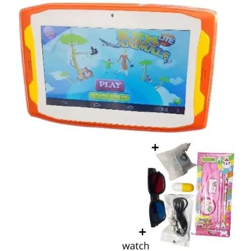 W8 Unbreakable Screen Kid's Tab - 2GB RAM - 32GB -  Orange