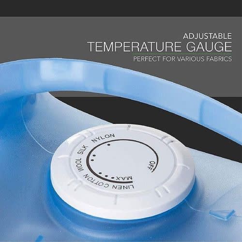 Steam Iron Teflon Soleplate - 2000W - White & Blue