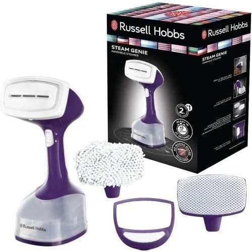 Steam Genie - Handheld Fabric And Clothes Steamer - 1650w - RHSGH1650W - Purple
