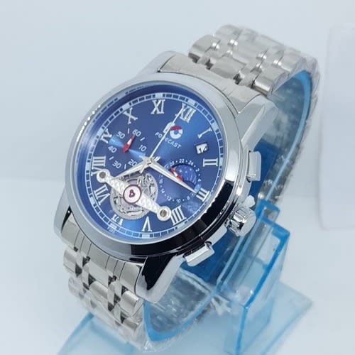 Men's Luxury Chronograph Watch Blue Dial