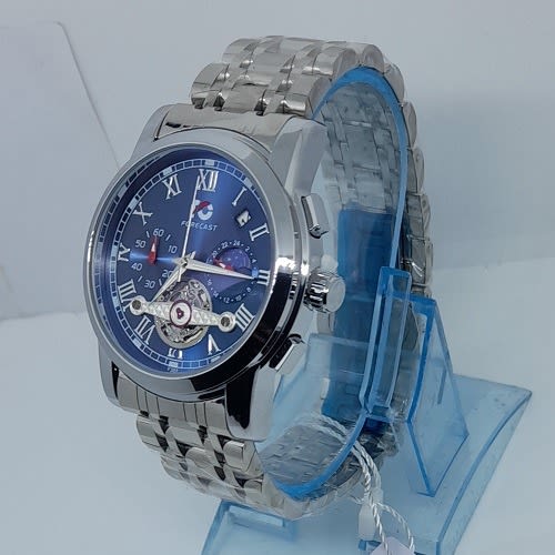 Men's Luxury Chronograph Watch Blue Dial