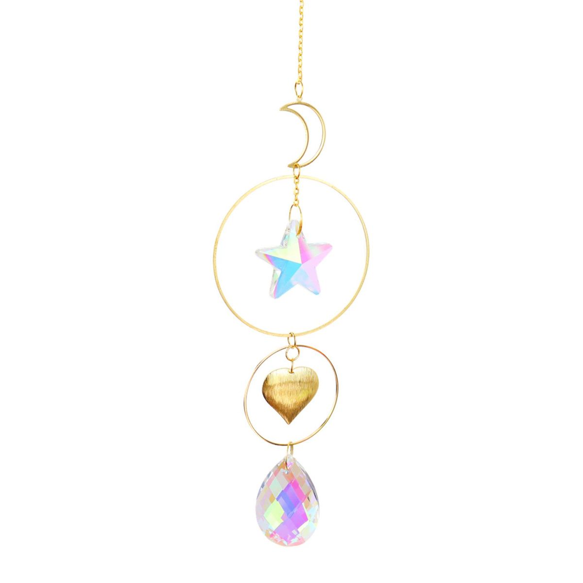 Crystal   Hanging Decor Pendant Lawn  Ball Ornament Model 4