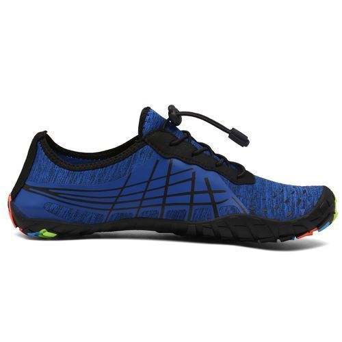 Big Size Mens Water Shoes Beach Diving Climbing Shoes-Blue