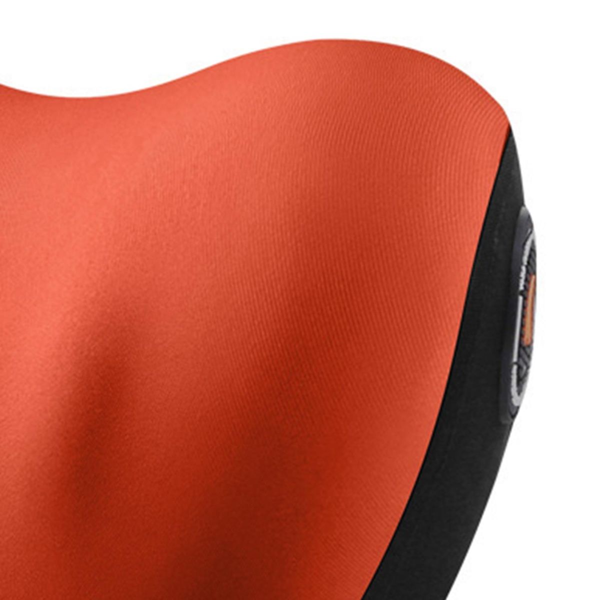 Car Headrest Car Headrest Lumbar Support Orange and Black