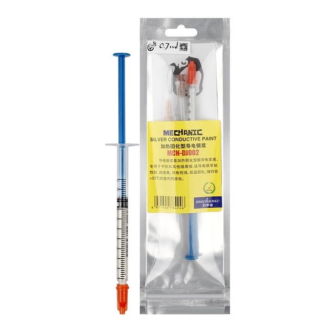 MECHANIC 0.20.30.40.50.60.71.0ml Silver Conductive Glue