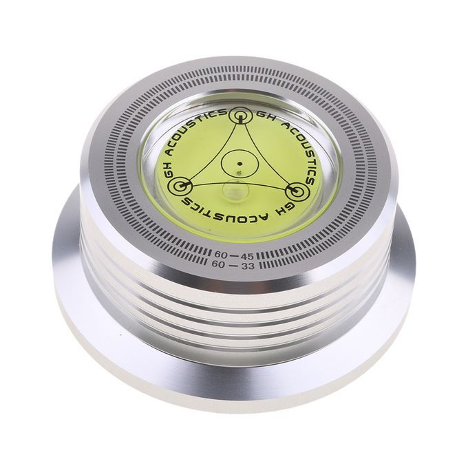 2x 3 In 1 Record Weight LP Disc Stabilizer Turntable Bubble Level