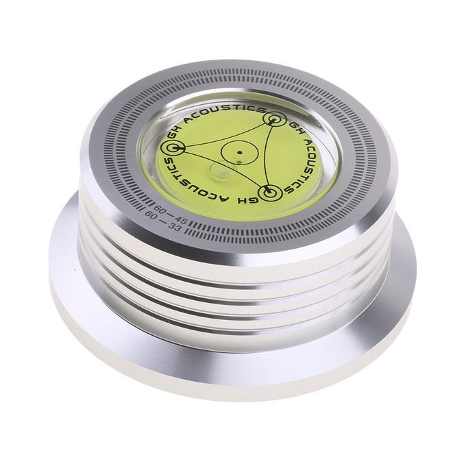 2x 3 In 1 Record Weight LP Disc Stabilizer Turntable Bubble Level