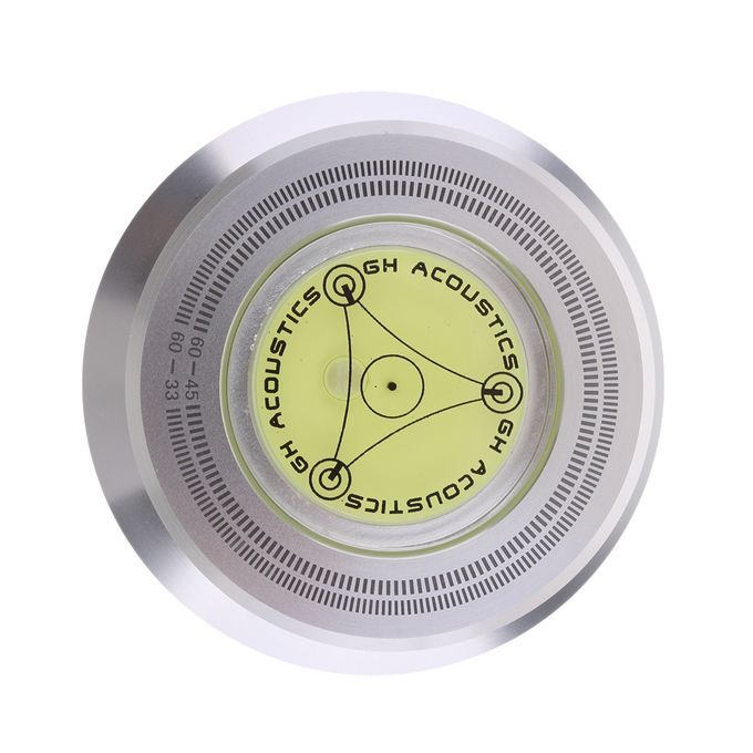 2x 3 In 1 Record Weight LP Disc Stabilizer Turntable Bubble Level