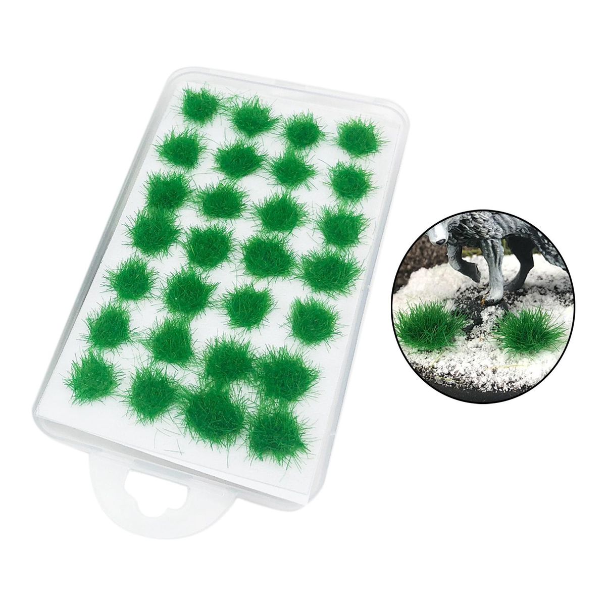 Diorama Accessories Model Decor Railway Scenery Asparagus Green