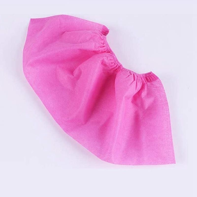 100PCS Non-Woven Shoe Cover Disposable Dust-Proof Non-Slip