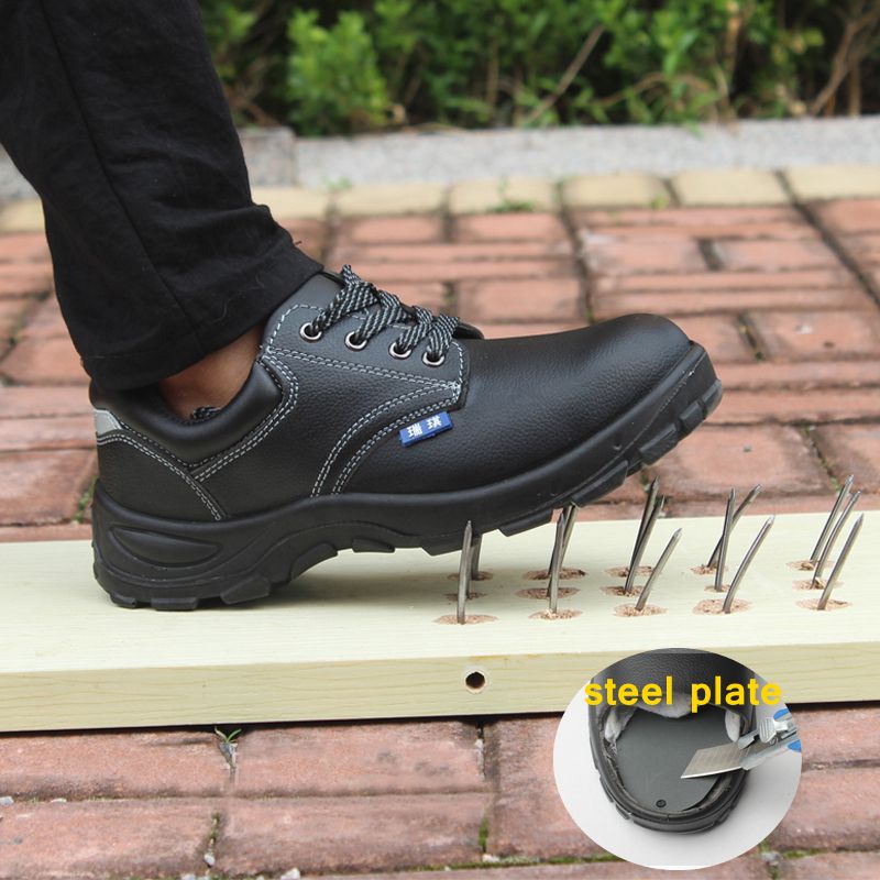 Men Work Safety Shoes Steel Toe Cap Boots Casual Boots
