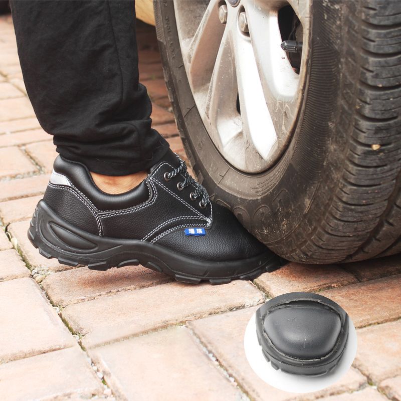 Men Work Safety Shoes Steel Toe Cap Boots Casual Boots