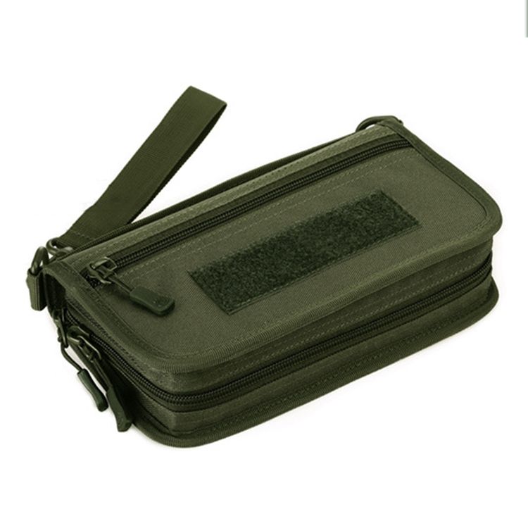 Outdoor Travel Passport Wallet 6 Inch Mobile Phone Bag(Black)