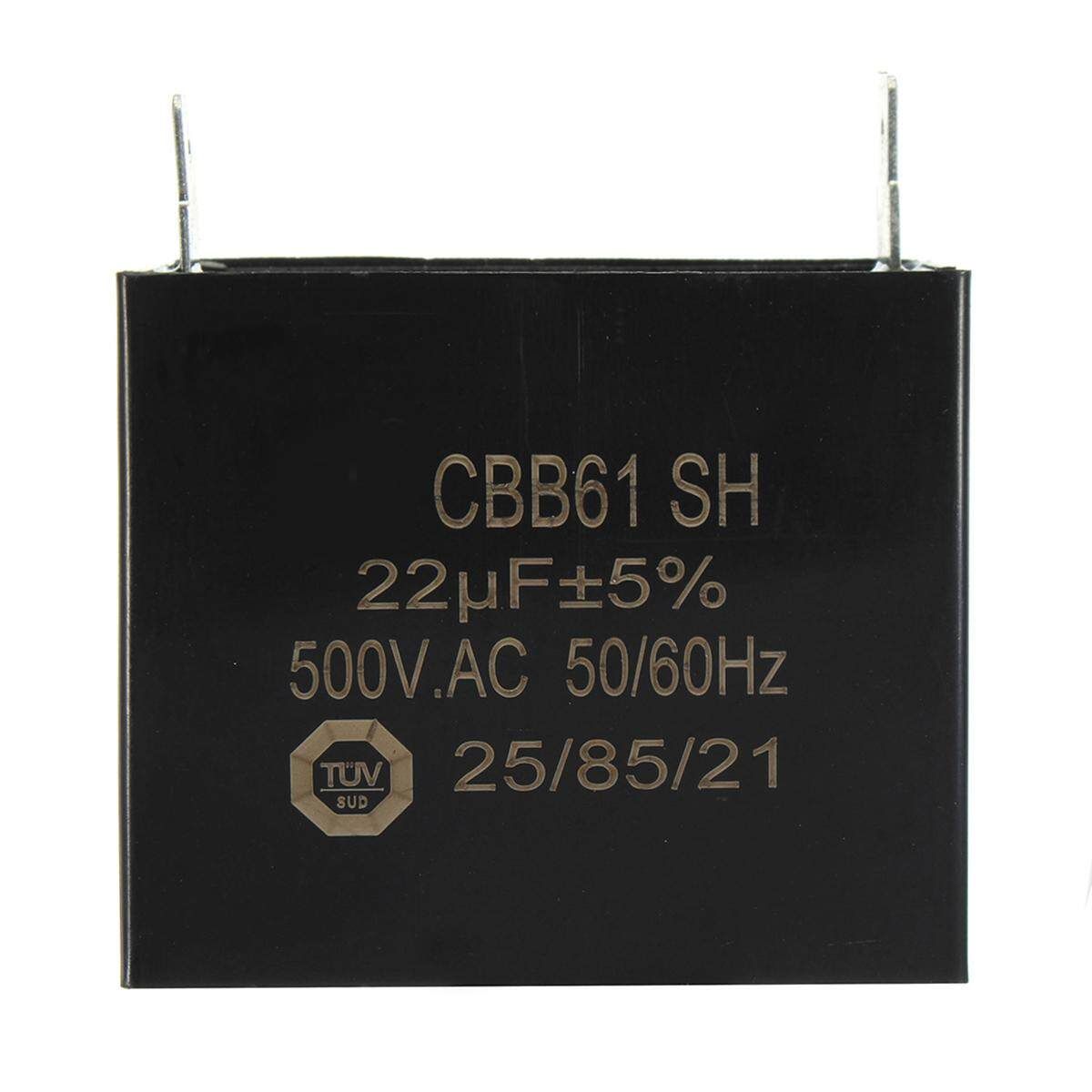 CBB61 SH 22uF MFD 500V AC 50/60Hz E232607 Capacitor AVR