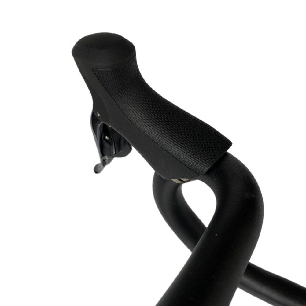 Black Gear Shift Covers Brake For-Shimano Hoods Rubber Di2