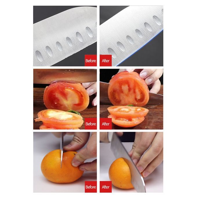 Sharpening Stone With Non Slip Silicone Base 240 Grit