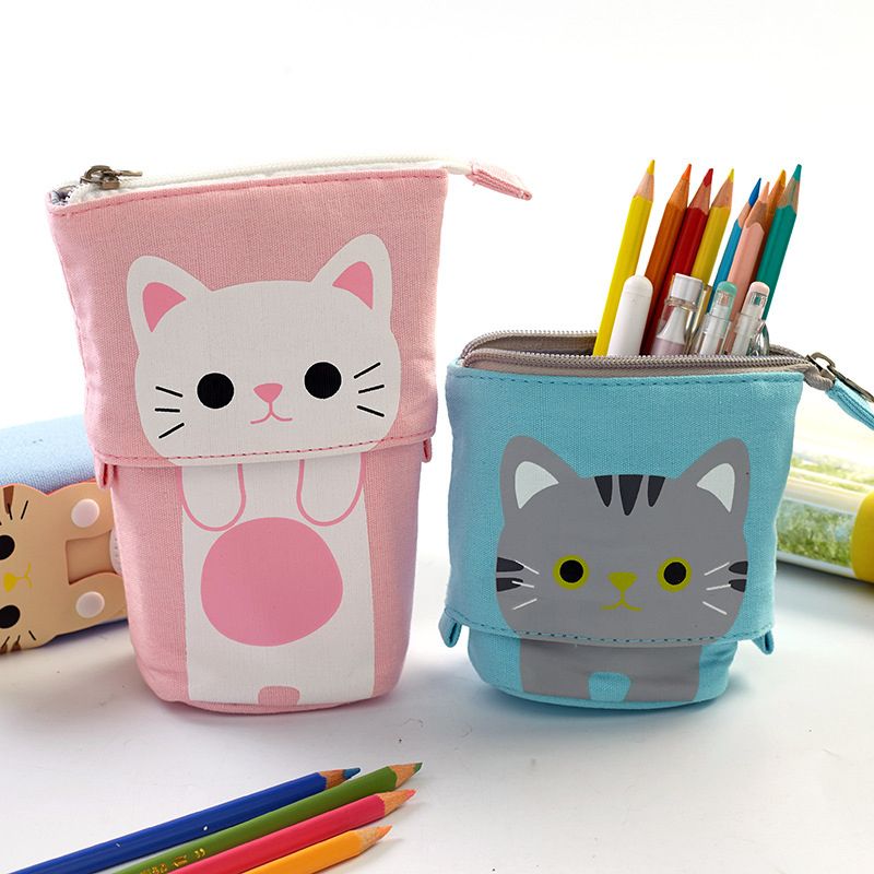 Pop-Up Pencil Case Cute Multifunctional Pen Holder