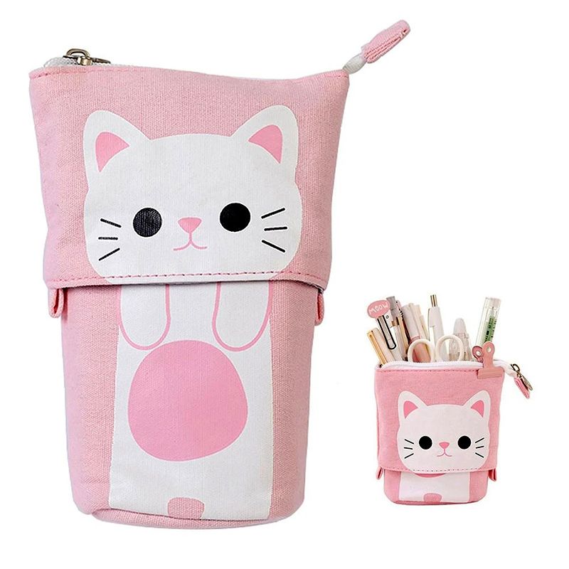 Pop-Up Pencil Case Cute Multifunctional Pen Holder