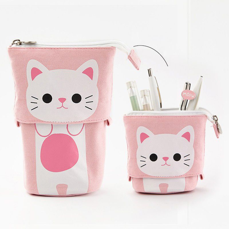 Pop-Up Pencil Case Cute Multifunctional Pen Holder