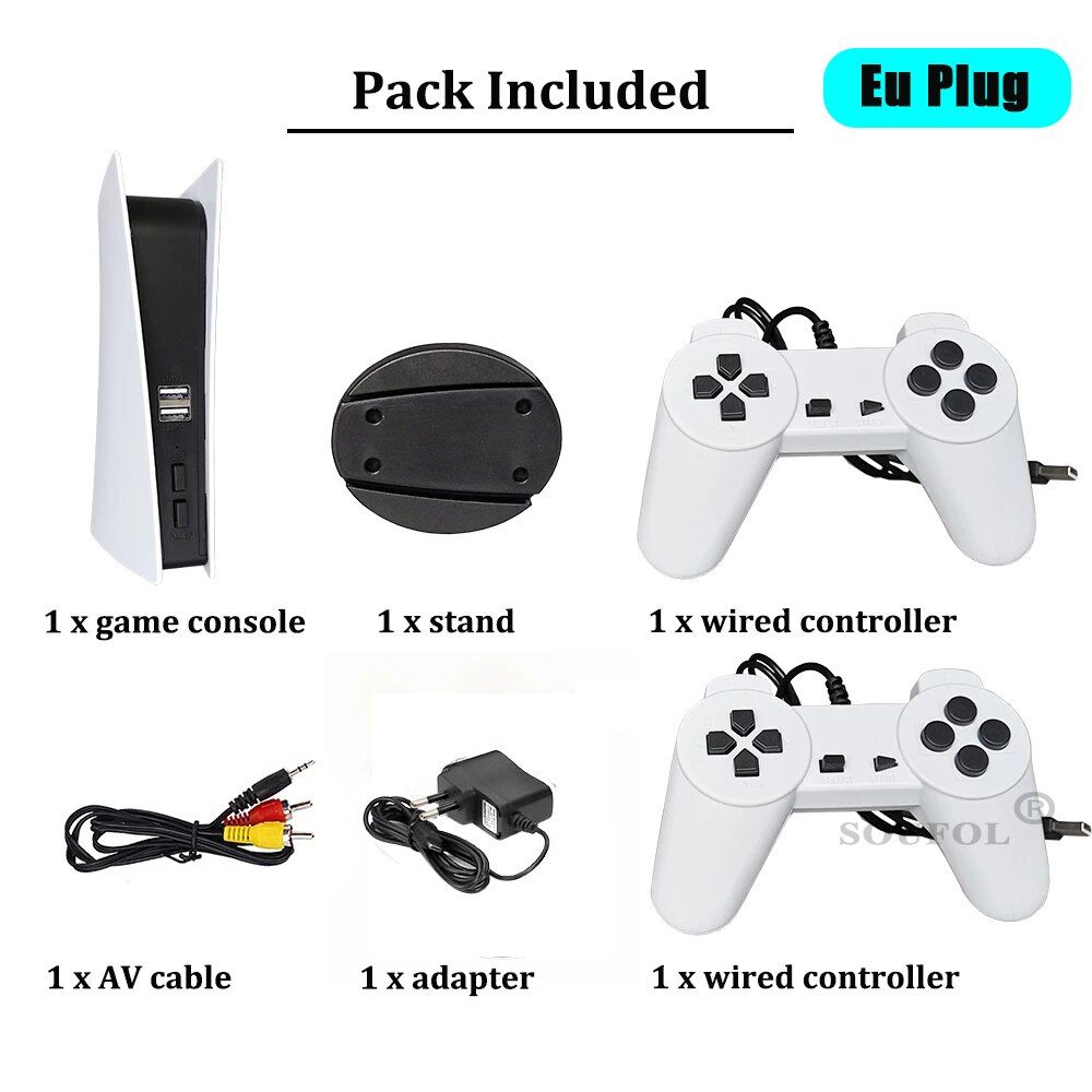 Game Station 5 Video Game Console With 200 Classic Games 8 Bit GS5 TV Consola Retro USB Wired