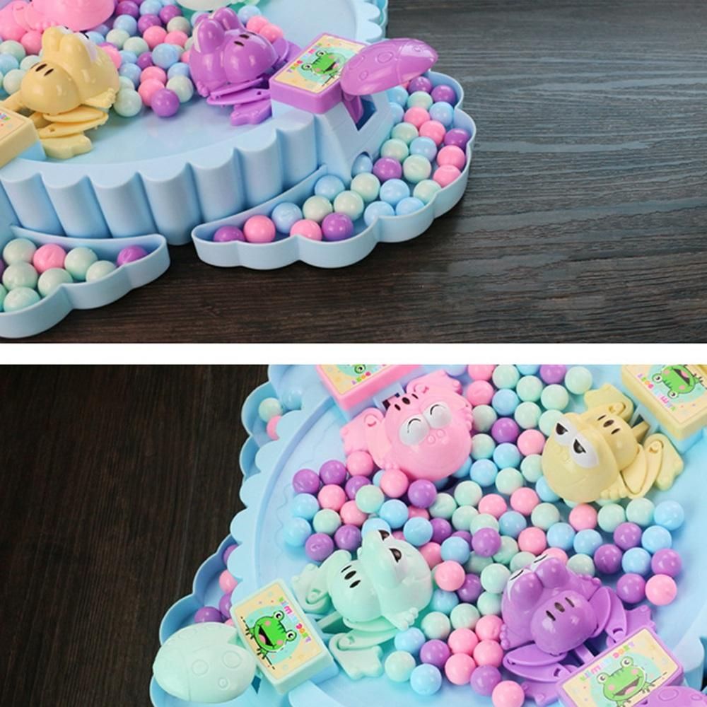 Funny Board Game Hungry Frogs Eating Beans Toy Creative