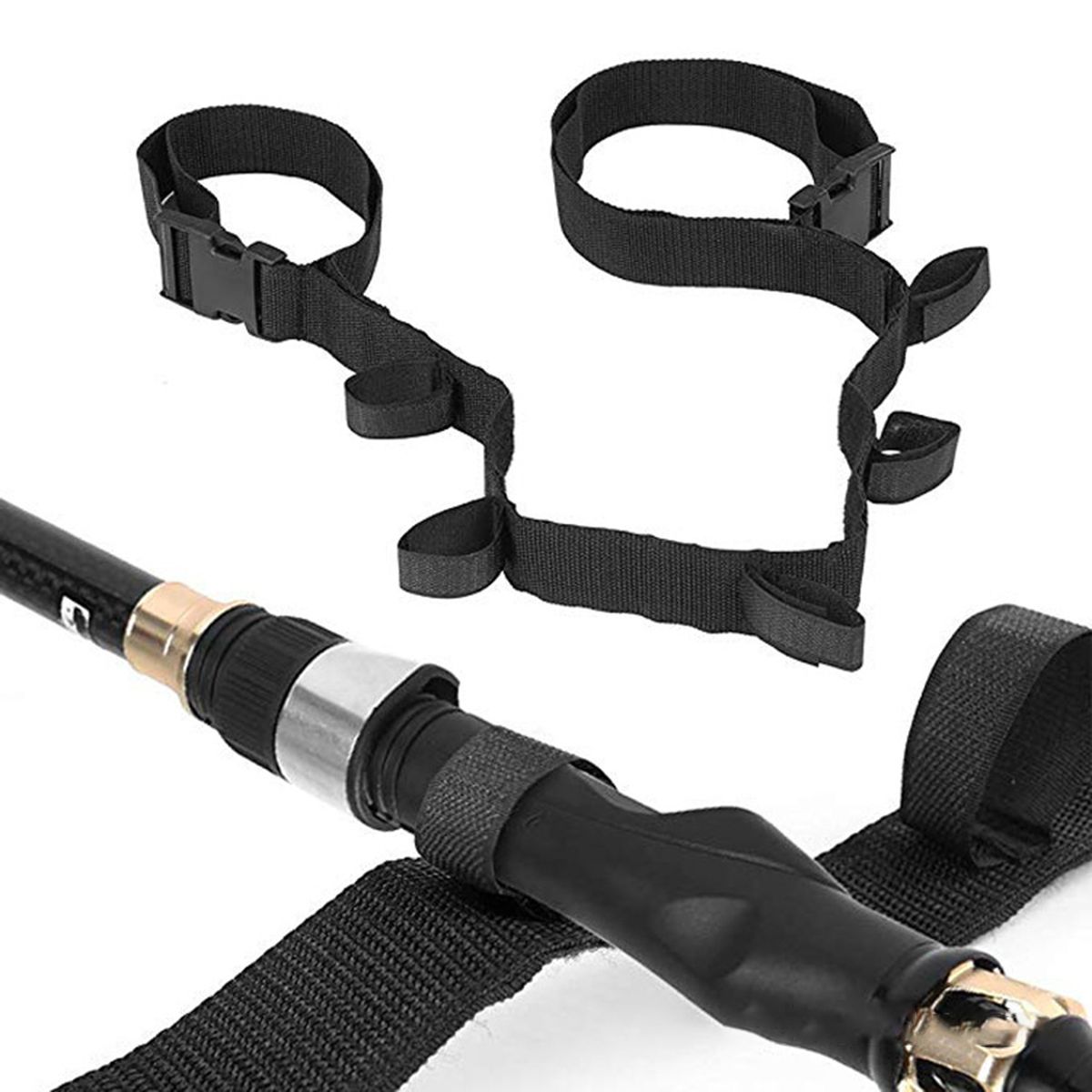 2 Pack Car Fishing Rod Holder, 5 Rod Fishing Rod Storage
