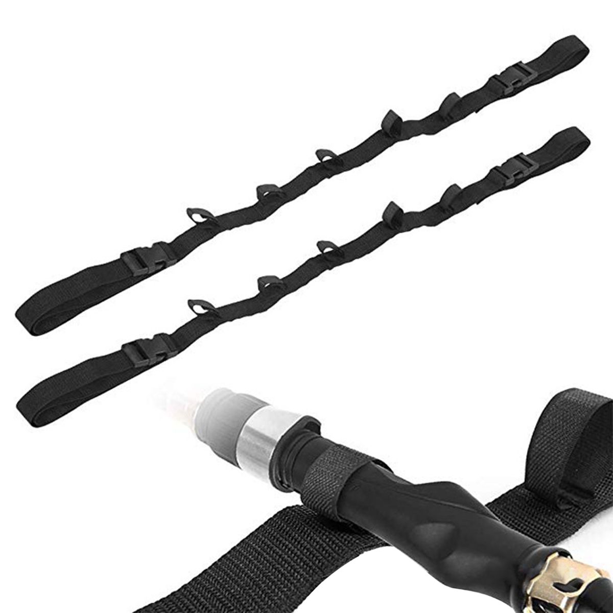 2 Pack Car Fishing Rod Holder, 5 Rod Fishing Rod Storage
