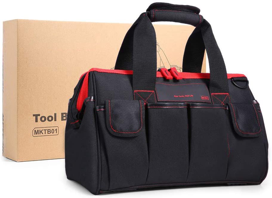 Tool Bag 16-inch Tool Storage Kit 7 Pockets Electrical Kit
