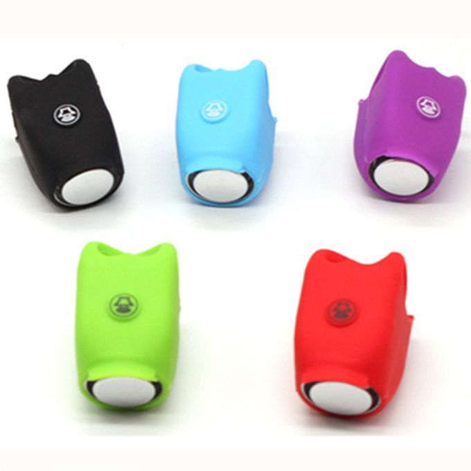 USB Re Hargeable Bi Y Le Bell Waterproof  Y Ling Bike Bells Ele Tri  Horn-black