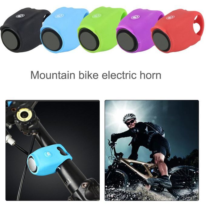 USB Re Hargeable Bi Y Le Bell Waterproof  Y Ling Bike Bells Ele Tri  Horn-black