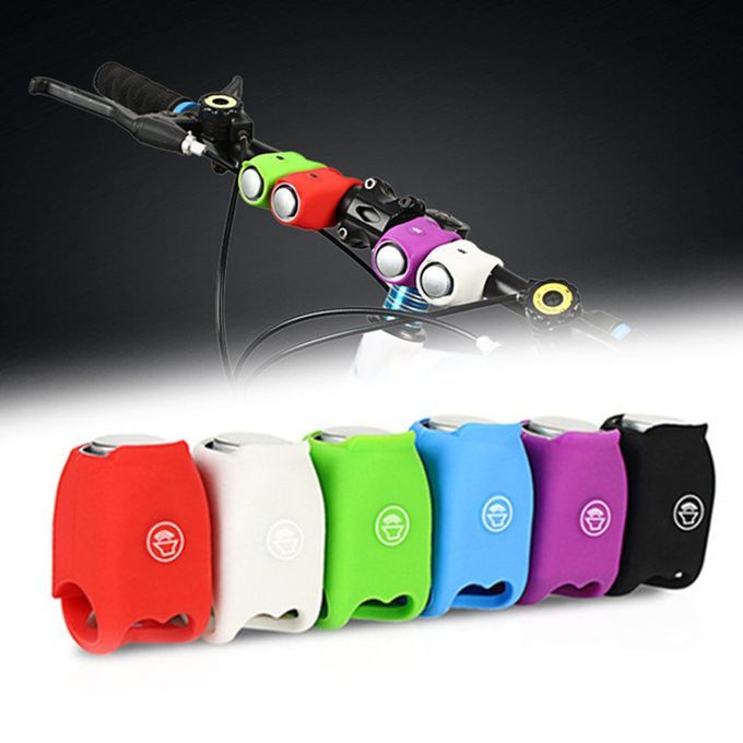 USB Re Hargeable Bi Y Le Bell Waterproof  Y Ling Bike Bells Ele Tri  Horn-black