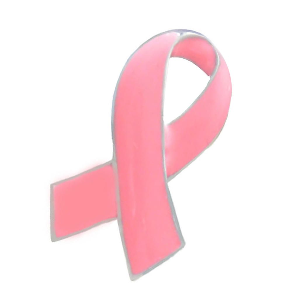 Breast Cancer Awareness Ribbon Clothing Accessory Brooch Pins Women