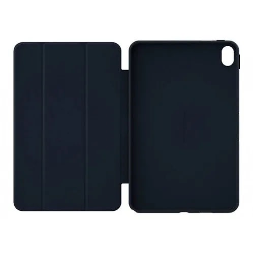 Shockproof Leather Flip Cover For Nokia T20 - Black