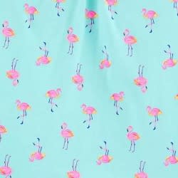 Flamingo Ruffle Tank Top - Size 4