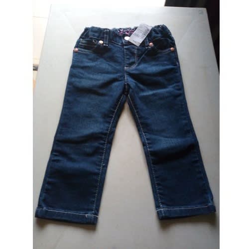 Baby And Toddler Girls Basic Skinny Jeans - Blue Wash