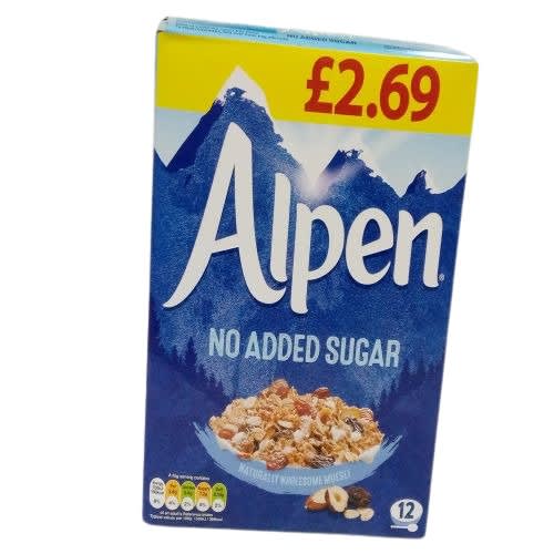 No Added Sugar Naturally Wholesome Muesli - 550g E