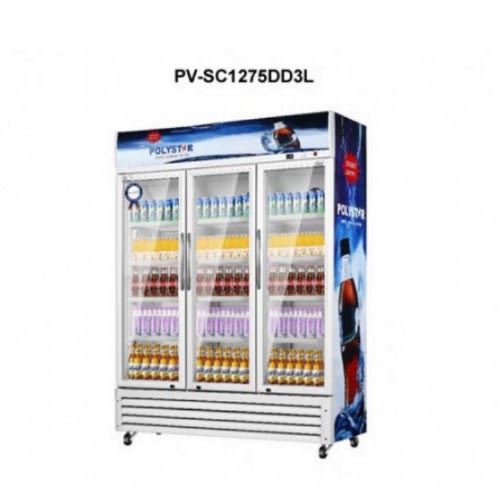 Fast Freezing Triple Door Showcase Fridge - 1275L - Pv-sc1275dd3l