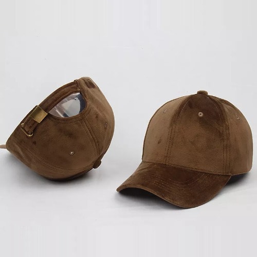 Suede  Cap - Army Green