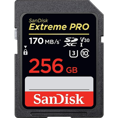 64gb Extreme Pro Sdxc Uhs-i Card - C10, U3, V30, 4k Uhd, Sd Card