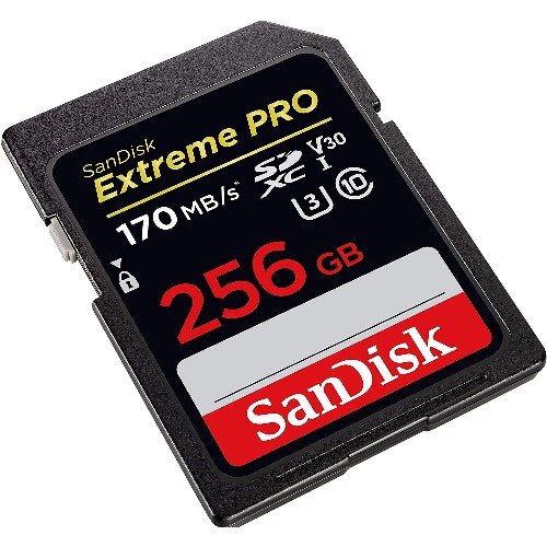 64gb Extreme Pro Sdxc Uhs-i Card - C10, U3, V30, 4k Uhd, Sd Card
