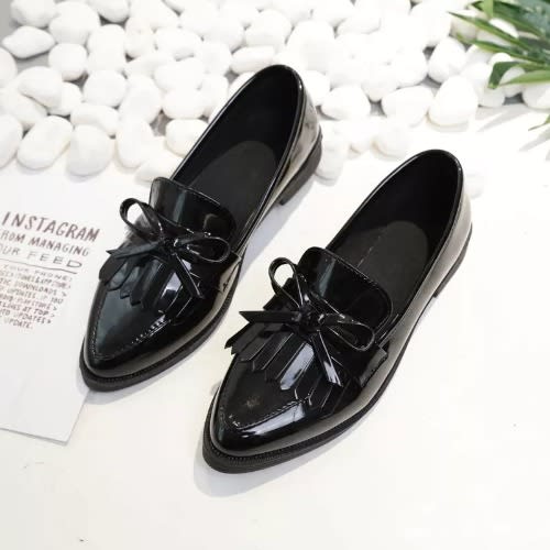 British Style Retro Tassel Loafer Shoes