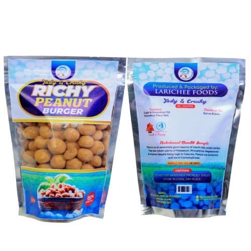 Larichee  Peanut Burger - 6pcs