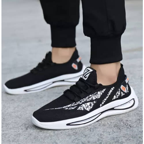 Casual Sneakers - Running Shoes -Black