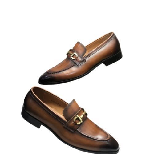 Buckle Leather Shoe