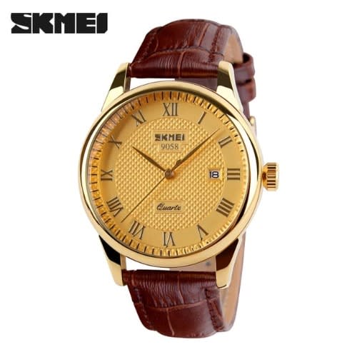 Unisex Quartz Business/Casual Watch - Brown