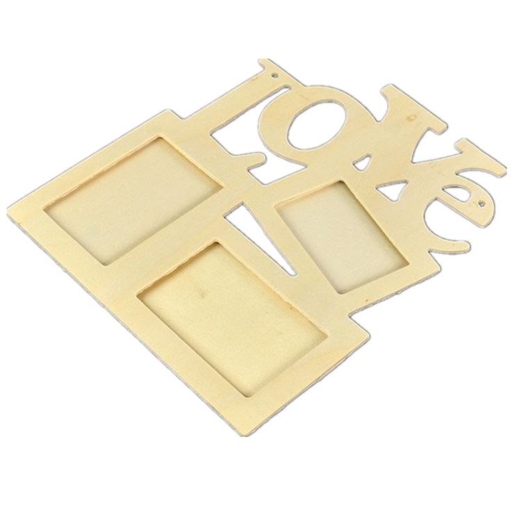 2 PCS Children DIY Wooden Photo Frame