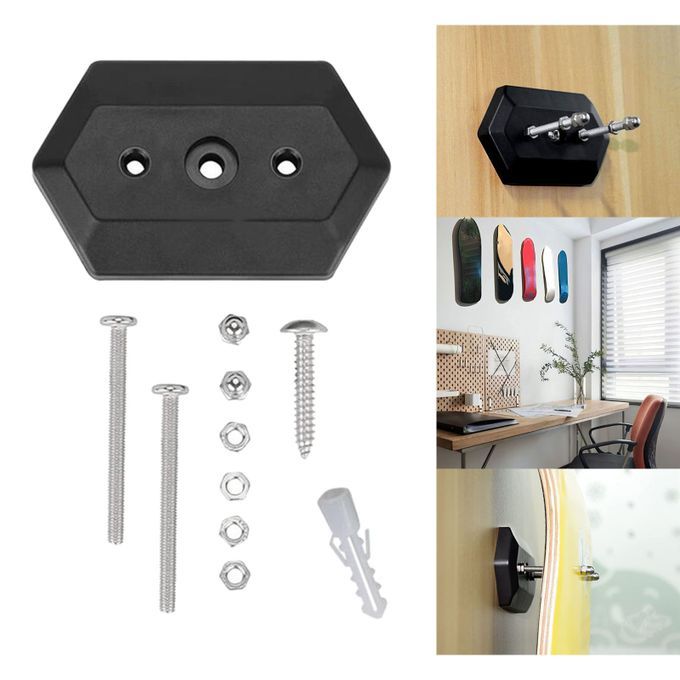 Skateboard Wall Mount Ski Boad Water Ski Hanger Display Rack For 1 Set
