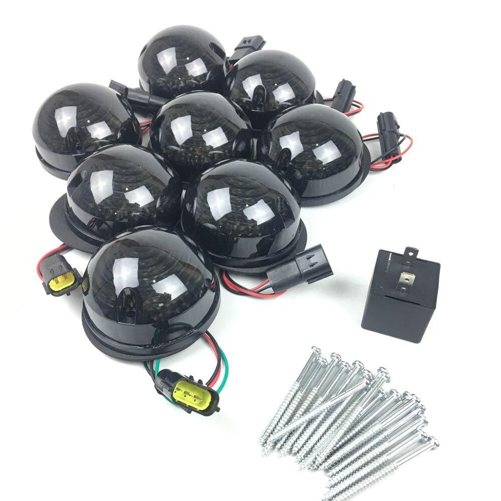 For Land Rover Defender 90/110 Led Light Update Kit Front Rear Turn Signal Lamps