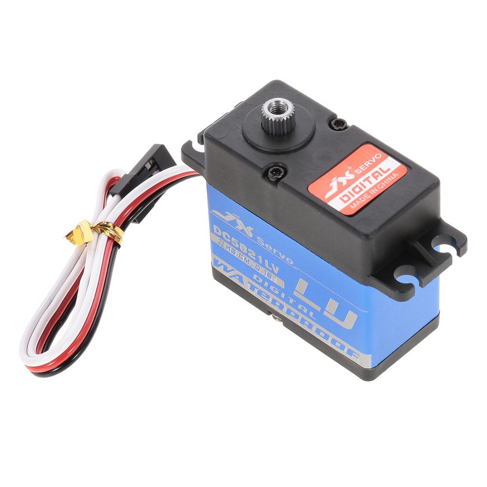 JX DC5821LV 21KG Full Waterproof Digital Metal Servo For